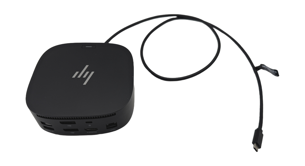 HP USB-C Dock G5, Laptop Docking Station, USB 3.1, DisplayPort, HDMI, With PSU