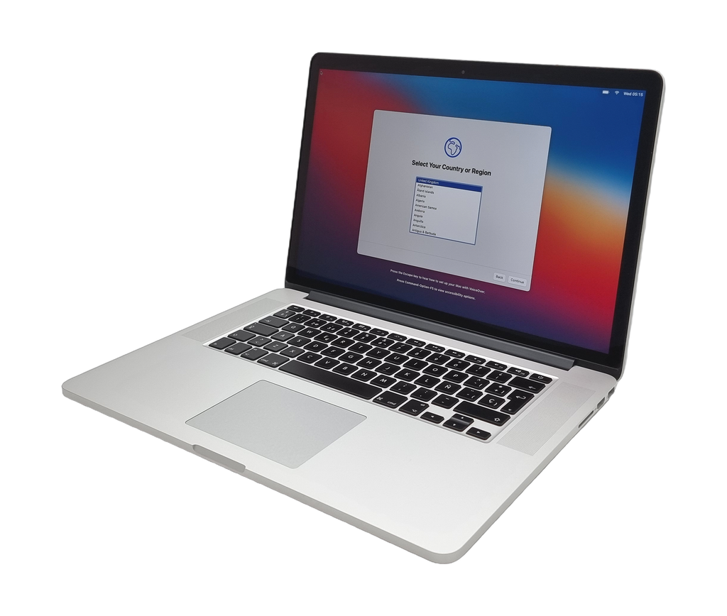 Apple MacBook Pro 2014 Laptop 15" Core i7 4th Gen 16GB RAM 256GB SSD, Spanish KB