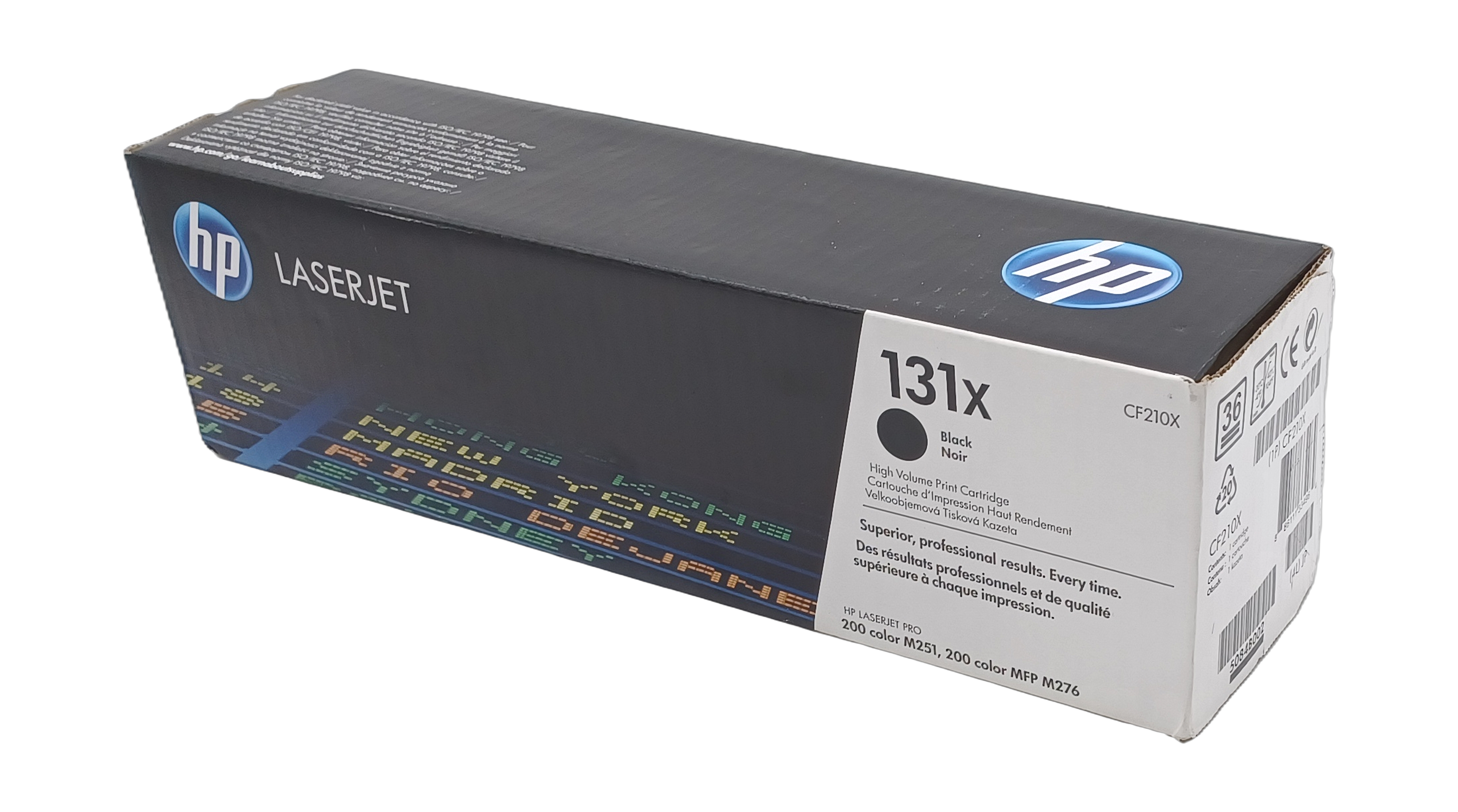 Genuine HP CF210X High Volume Laser Toner Cartidge 131A, Departures Livery