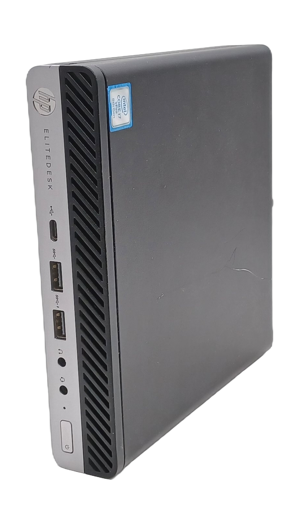 HP EliteDesk 800 G5 Desktop Mini PC: 8th Gen i7, 8GB RAM, 256GB SSD, Windows 11