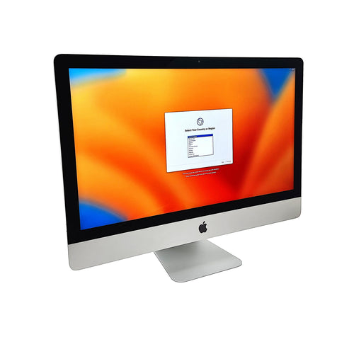 Apple iMac 2017 AiO 27" Retina 5K, Core i5 7th Gen, 32GB RAM, 512GB SSD, Ventura