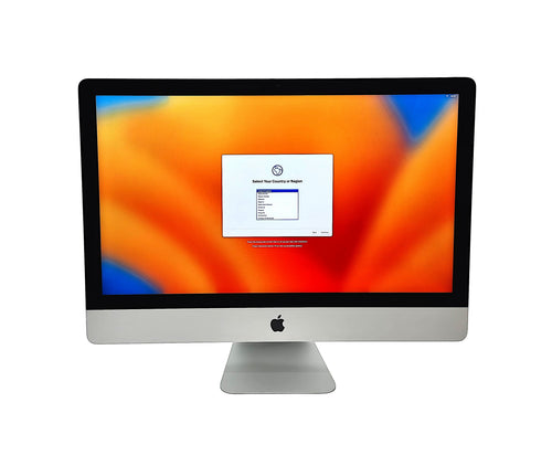 Apple iMac 2017 AiO 27" Retina 5K, Core i5 7th Gen, 32GB RAM, 512GB SSD, Ventura