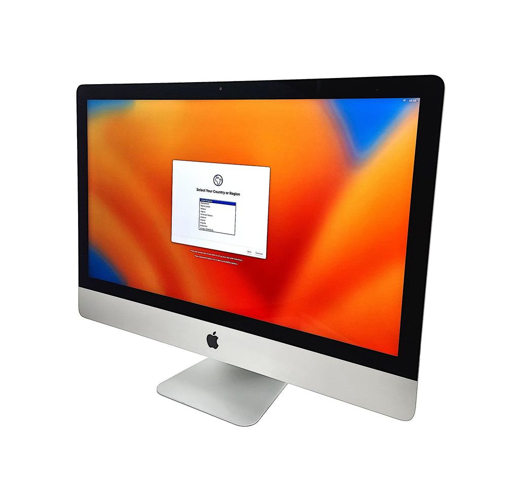 Apple iMac 2017 AiO 27" Retina 5K, Core i5 7th Gen, 32GB RAM, 512GB SSD, Ventura