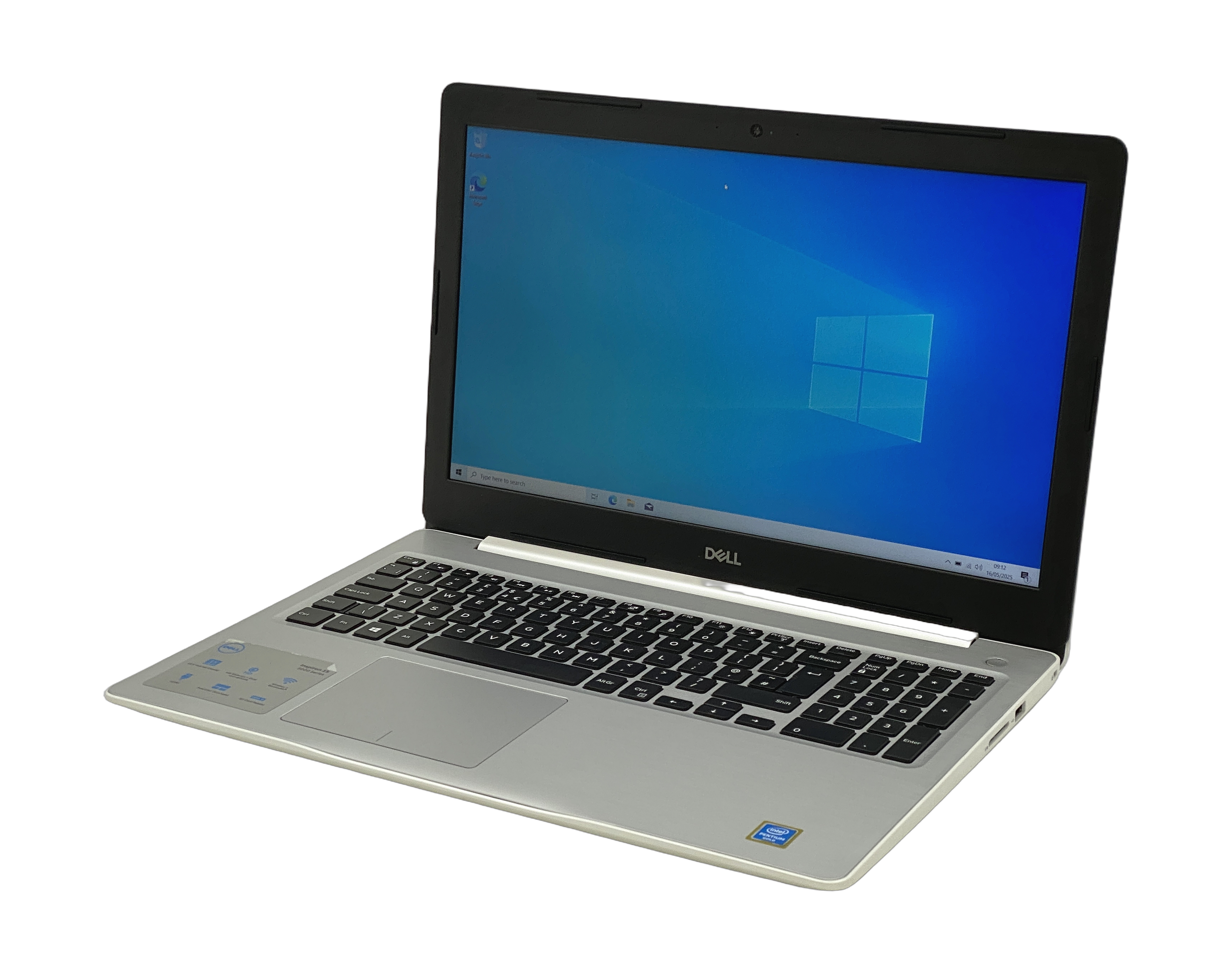 Dell Inspiron 5570 Laptop, 15.5" Pentium Gold, 8GB RAM, 256GB SSD, Windows 10