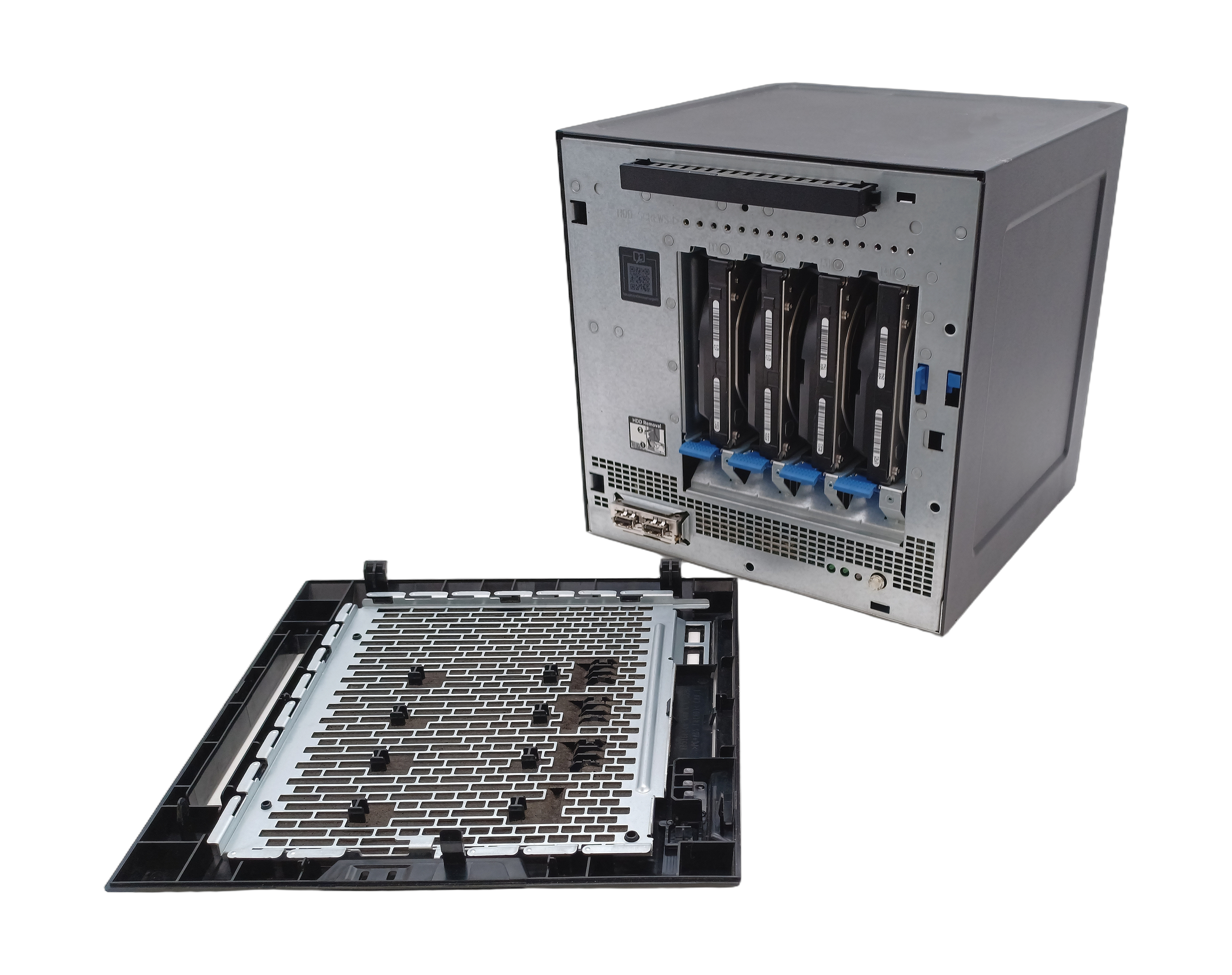 HP ProLiant Microserver Gen10: AMD Opteron X3421 APU, 32GB ECC RAM, 4x4TB HDD