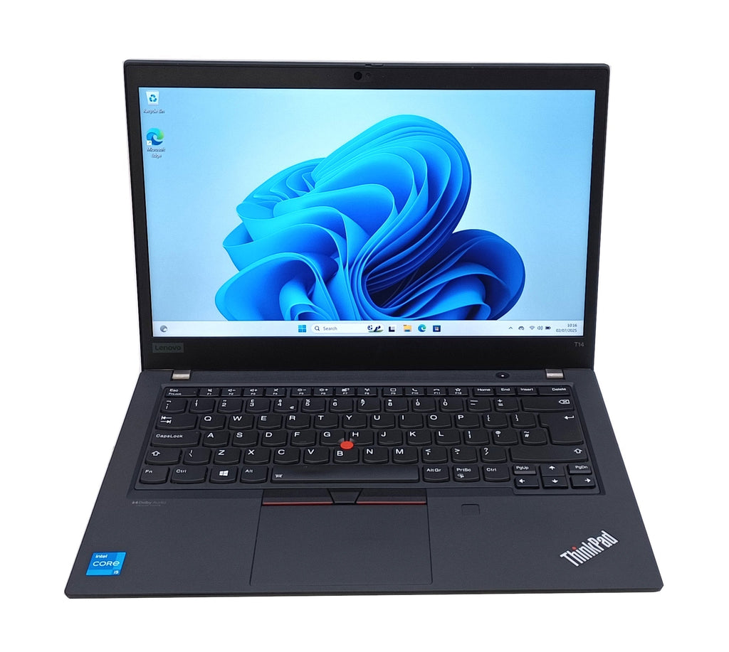 Lenovo ThinkPad T14 Gen 2 Laptop, 14" i5 11th Gen, 8GB RAM, 256GB SSD, Win 11