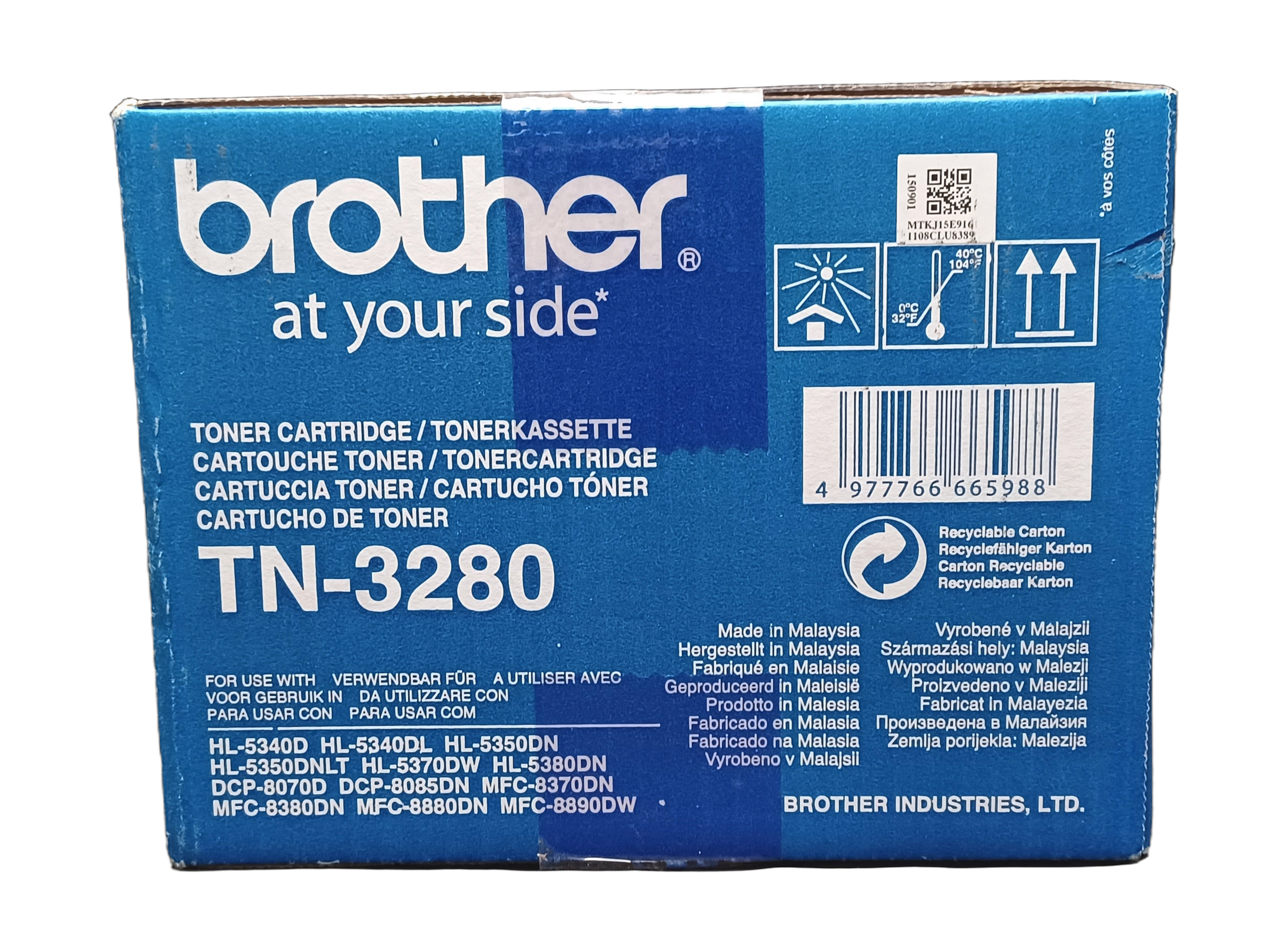 Genuine Sealed Brother TN-3280 High-Yield Black Toner Cartridge