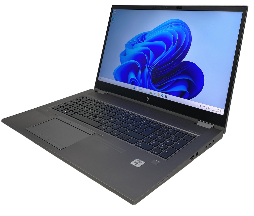 HP ZBook Fury 17 Laptop, 17.3" 10th Gen Core i7, 32GB RAM, 1TB SSD, Windows 11 (Grade C)