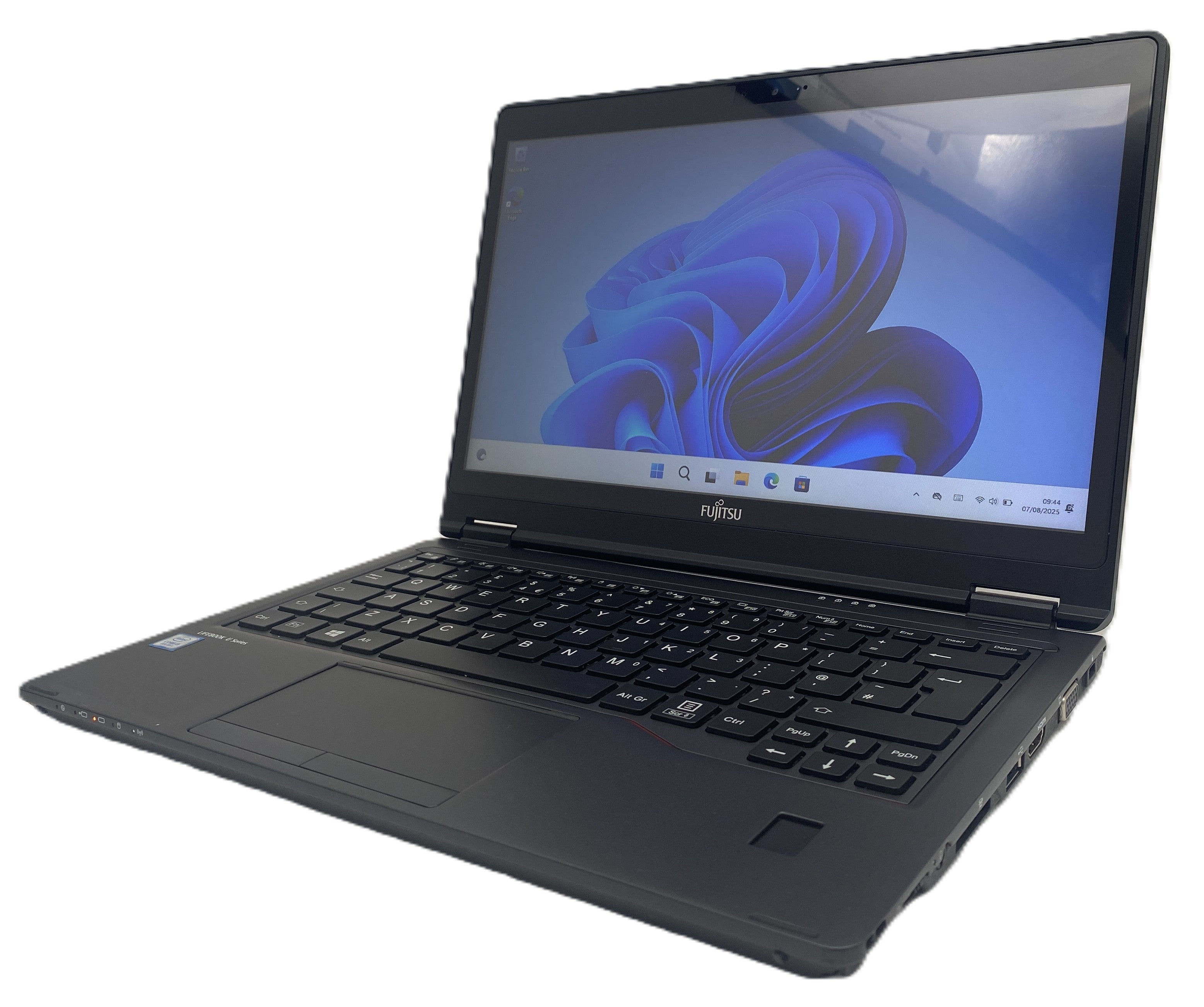 Fujitsu Lifebook U729X Laptop, 12.5" Core i3 8th Gen, 8GB RAM, 256GB SSD, Windows 11 (Grade C)