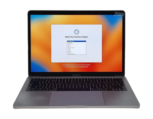 Apple MacBook Pro 2017 Laptop 13" Core i5 7th Gen, 16GB RAM, 512GB SSD (Grade C)