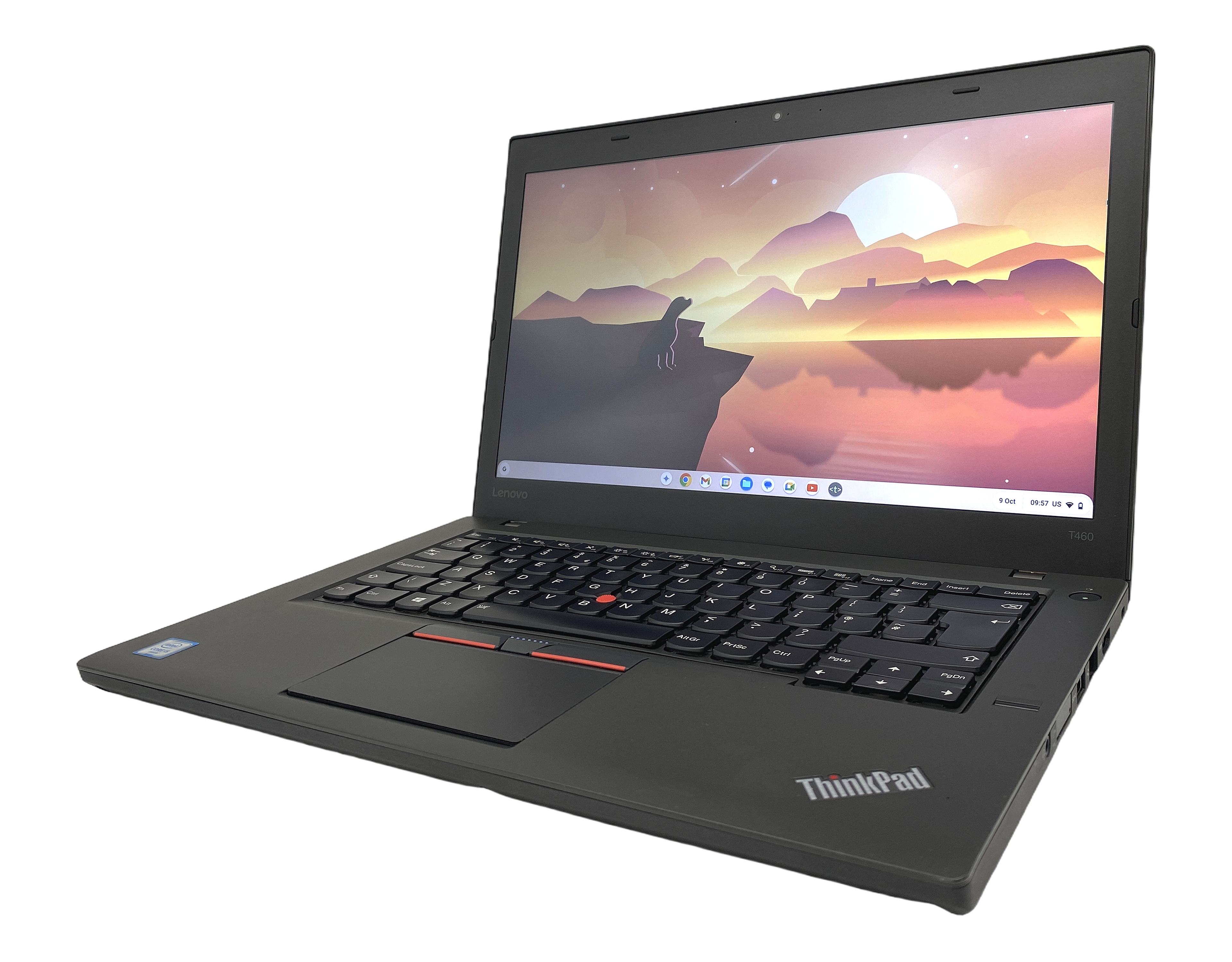 Lenovo ThinkPad T460 Laptop, 14" Core i5 6th Gen, 8GB RAM, 128GB SSD, Chrome OS