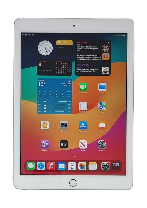 Apple iPad 6th Generation Tablet, 128GB, Wi-Fi, Silver, A1893