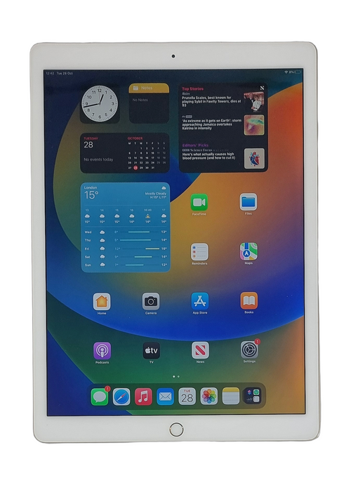 Apple iPad Pro Tablet, 128GB, Wifi + Cellular, Gold, A1652
