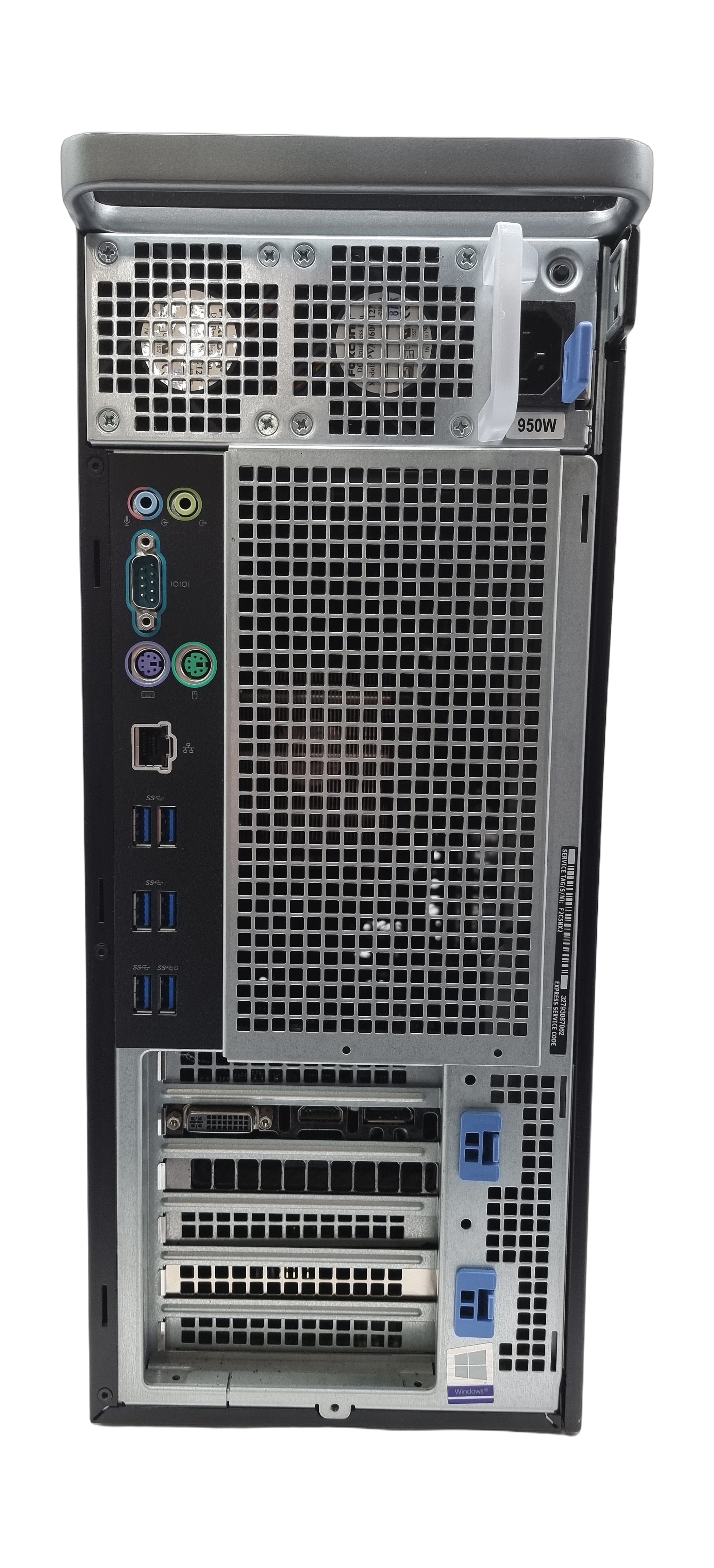 Dell Precision 5820 Tower PC, Core i7 X Series, 8GB RAM, 256GB SSD, Windows 11