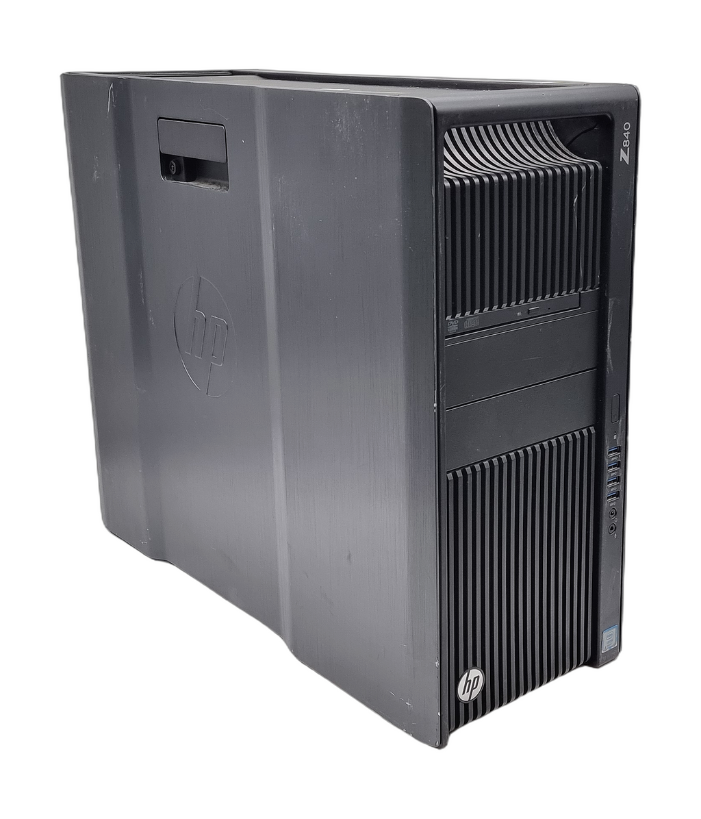 HP Z840 Workstation: 2x Xeon E5-2637v4, 512GB RAM, 2x 3TB HDD