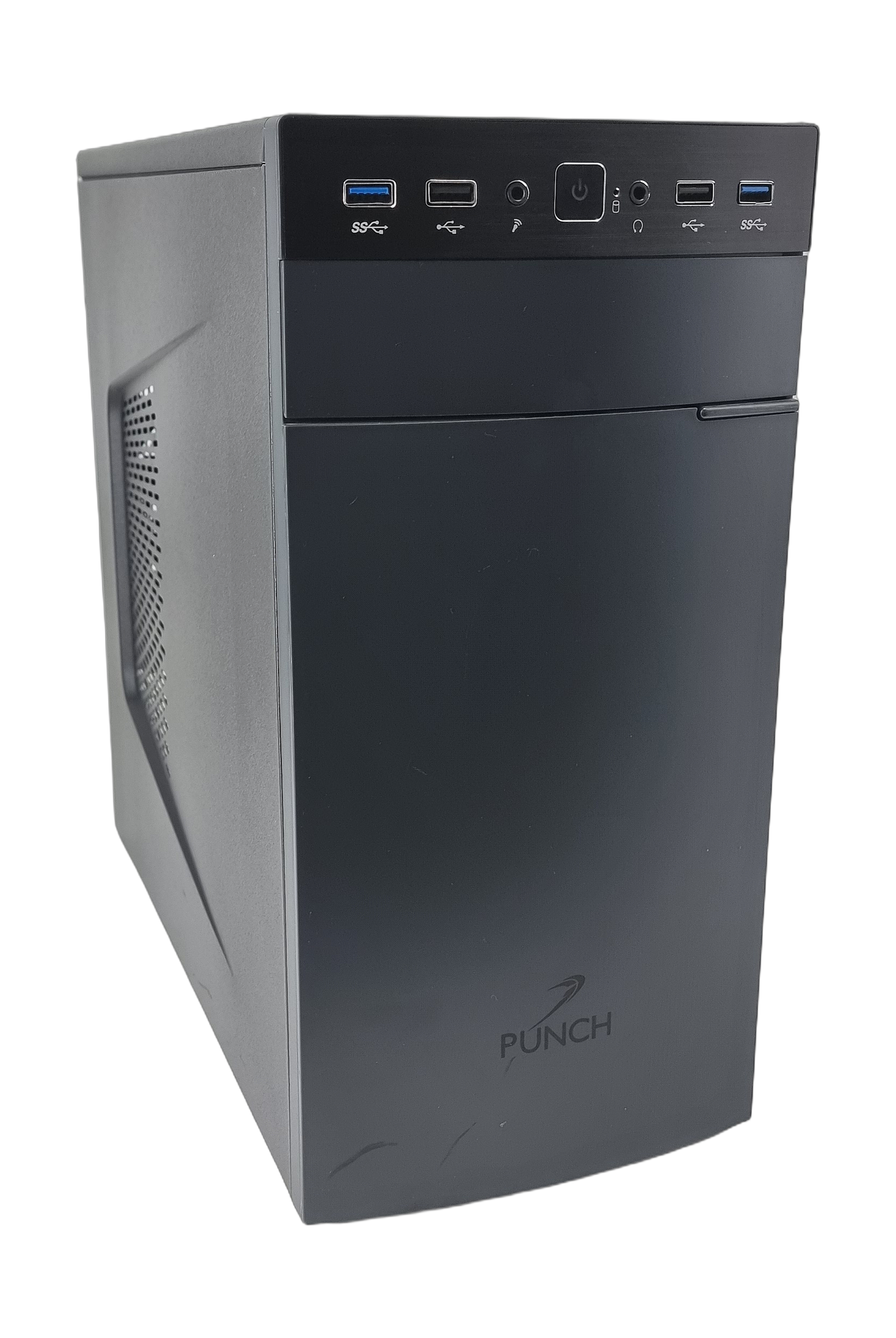 Punch Technologies Tower PC, Core i3 8th Gen, 8GB RAM, 256GB SSD, Windows 11
