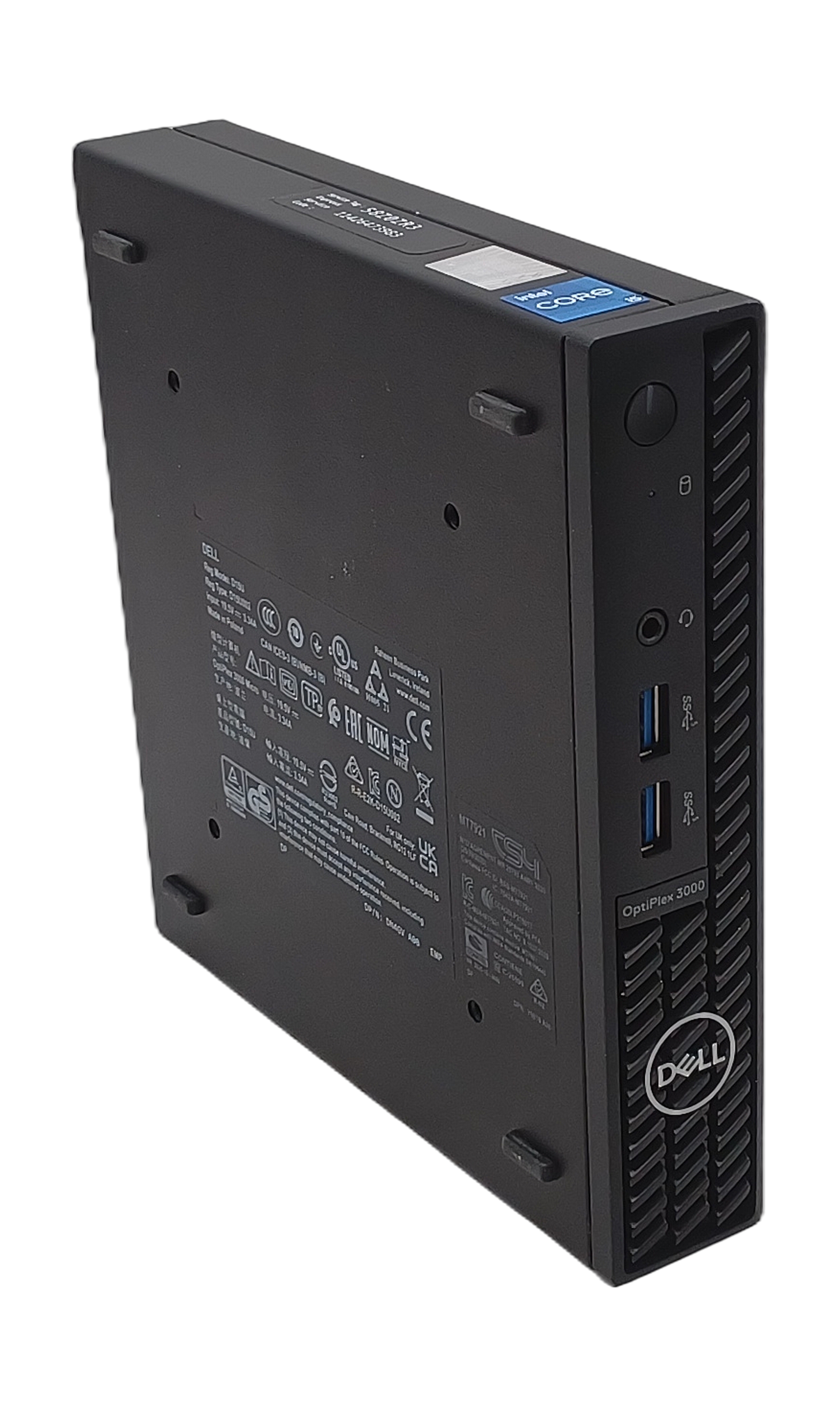 Dell OptiPlex 3000 Micro PC, Core i5 12th Gen, 8GB RAM, 256GB SSD, Windows 11