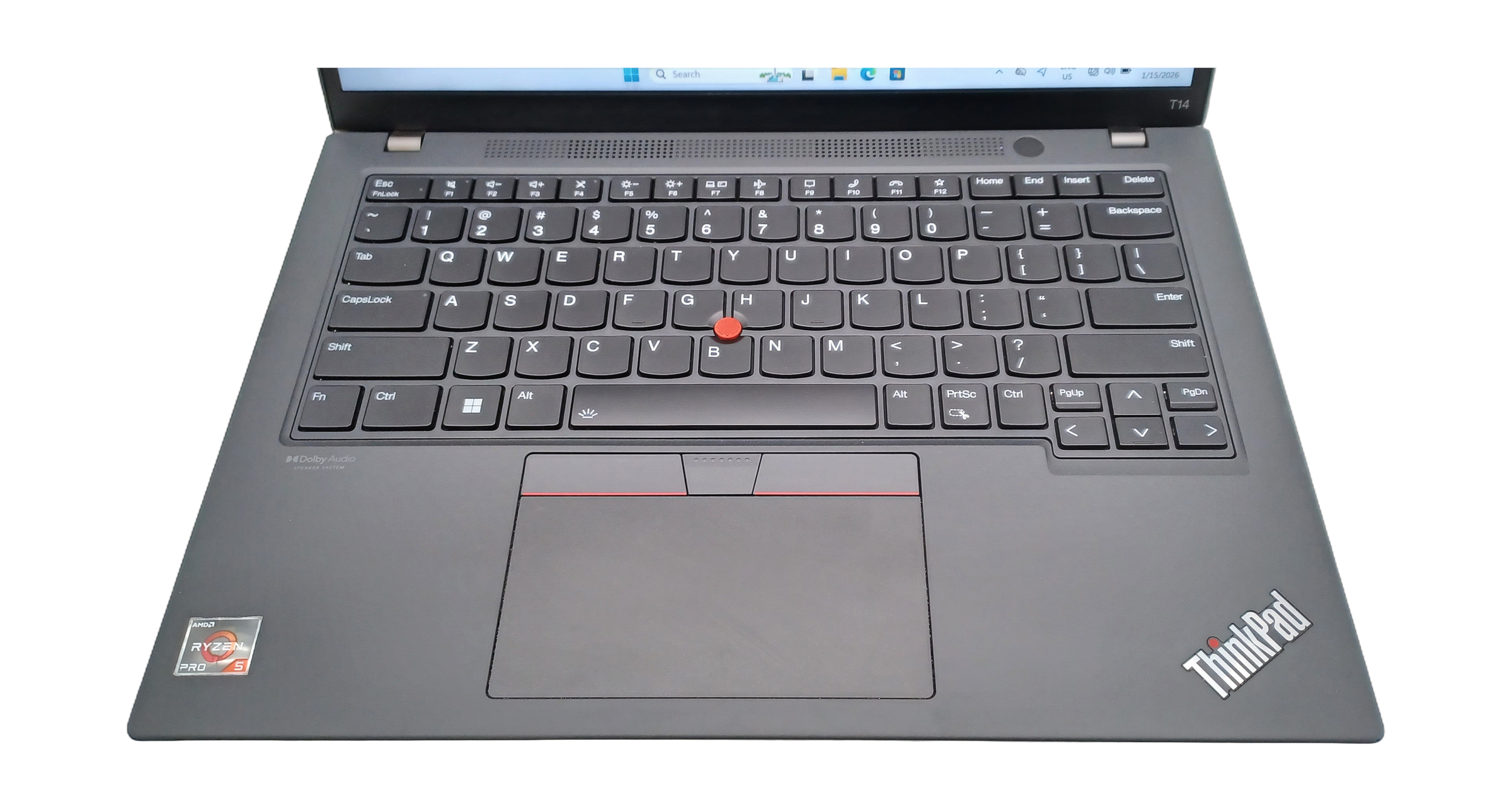 Lenovo ThinkPad T14 Gen 3A Laptop, 14" Ryzen 5 Pro, 16GB RAM, 512GB SSD, Win 11