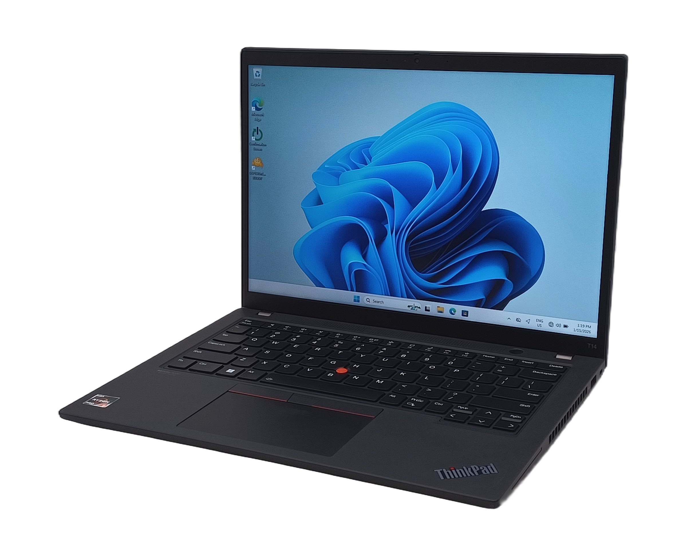 Lenovo ThinkPad T14 Gen 3A Laptop, 14" Ryzen 5 Pro, 16GB RAM, 512GB SSD, Win 11