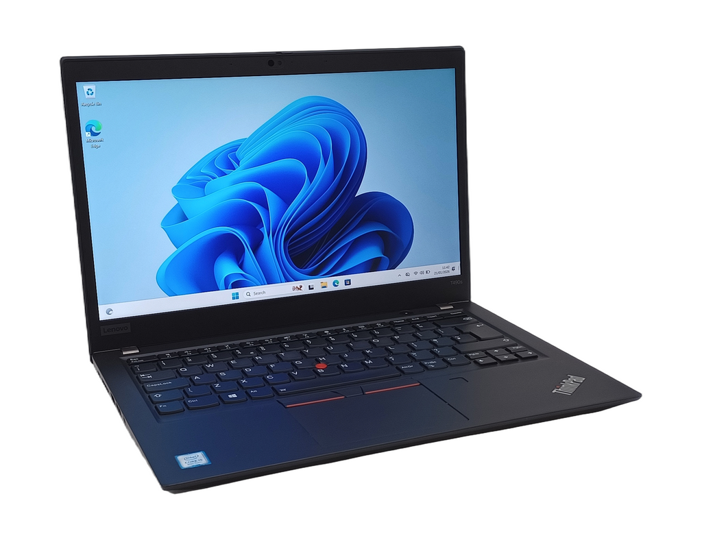 Lenovo ThinkPad T490s Laptop, 14" i5 8th Gen, 8GB RAM, 256GB SSD, Windows 11