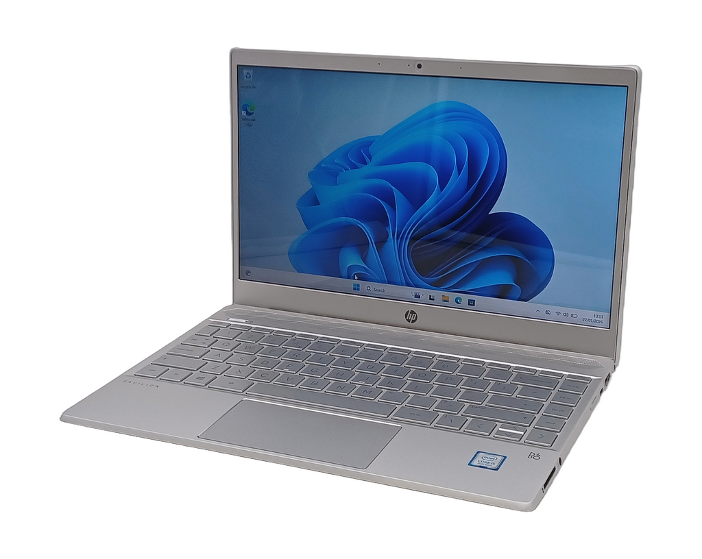 HP Pavilion 13-an0006na Laptop, 13.3" i5 8th Gen, 8GB RAM, 256GB SSD, Win 11