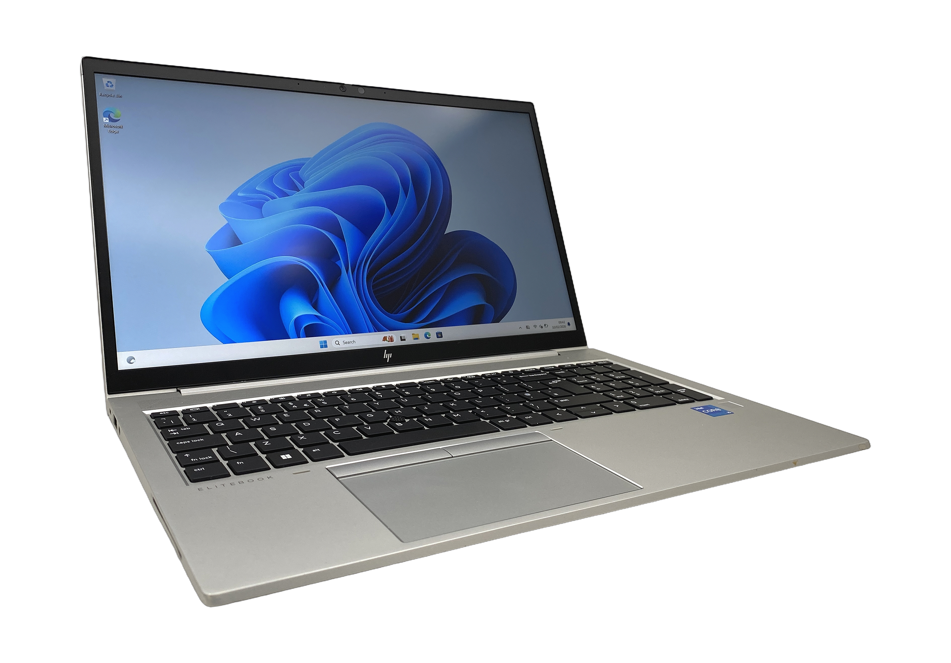 HP EliteBook 850 G8 Laptop, 15.6" 11th Gen Core i5, 8GB RAM, 256GB SSD, Win 11