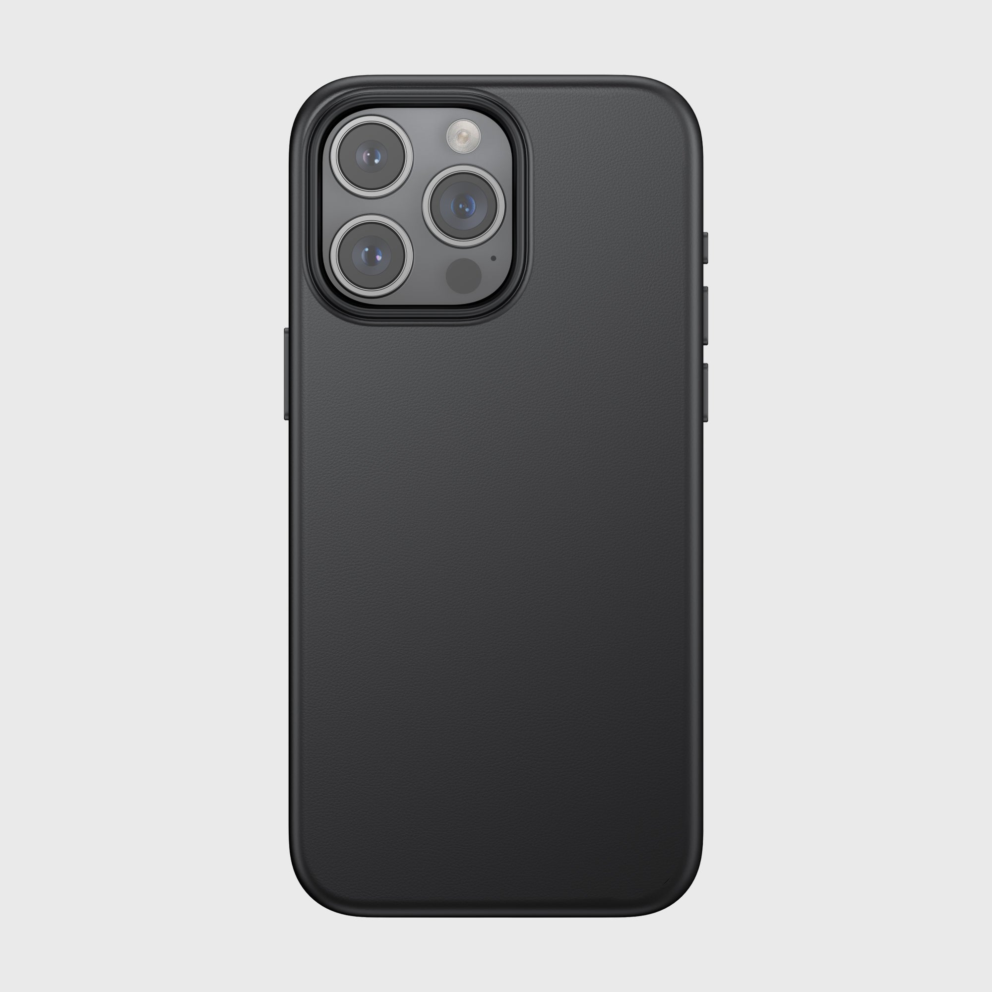 TerraTact NAPA Leather Case – iPhone 15 Series (Midnight Black)