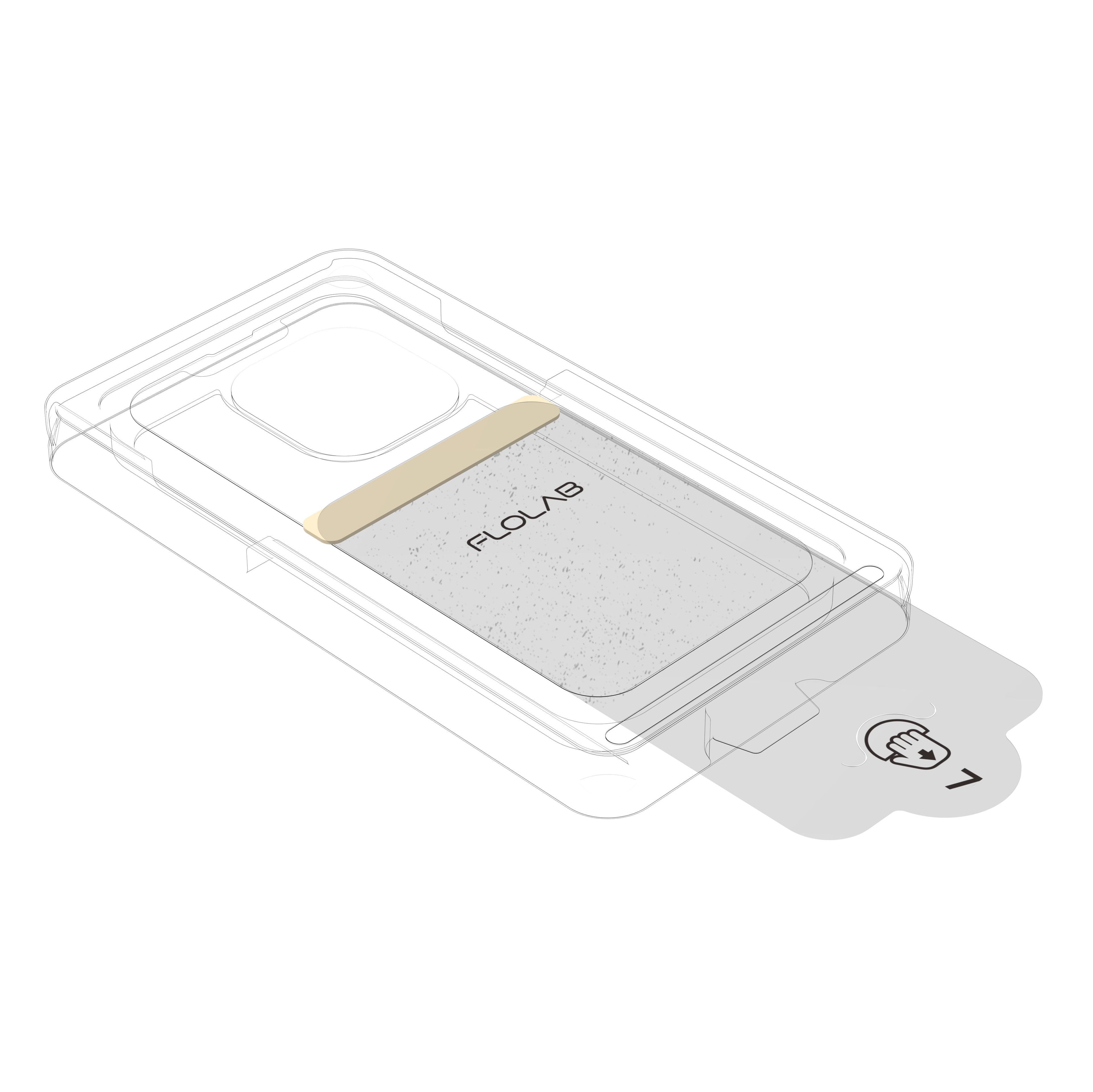 ONETIME NanoArmour for iPhone Anti-Blue Light Screen Protector: Dust-Free Installation, Case Friendly, Crystal Clear, No Blue or Yellow Tint