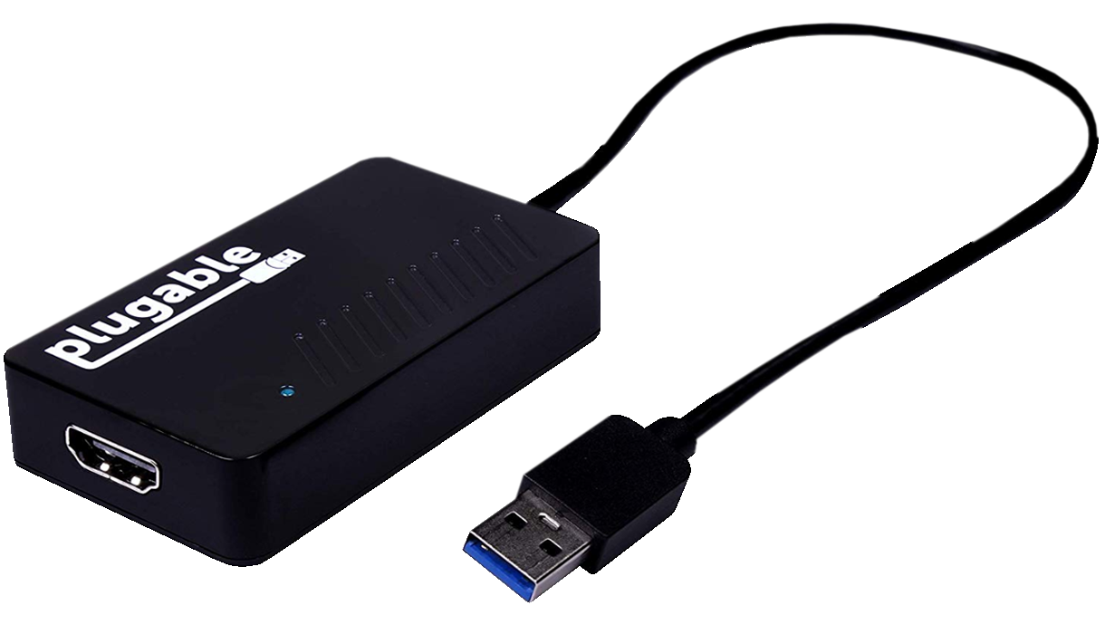 1x USB to HDMI UHD Video Adapter