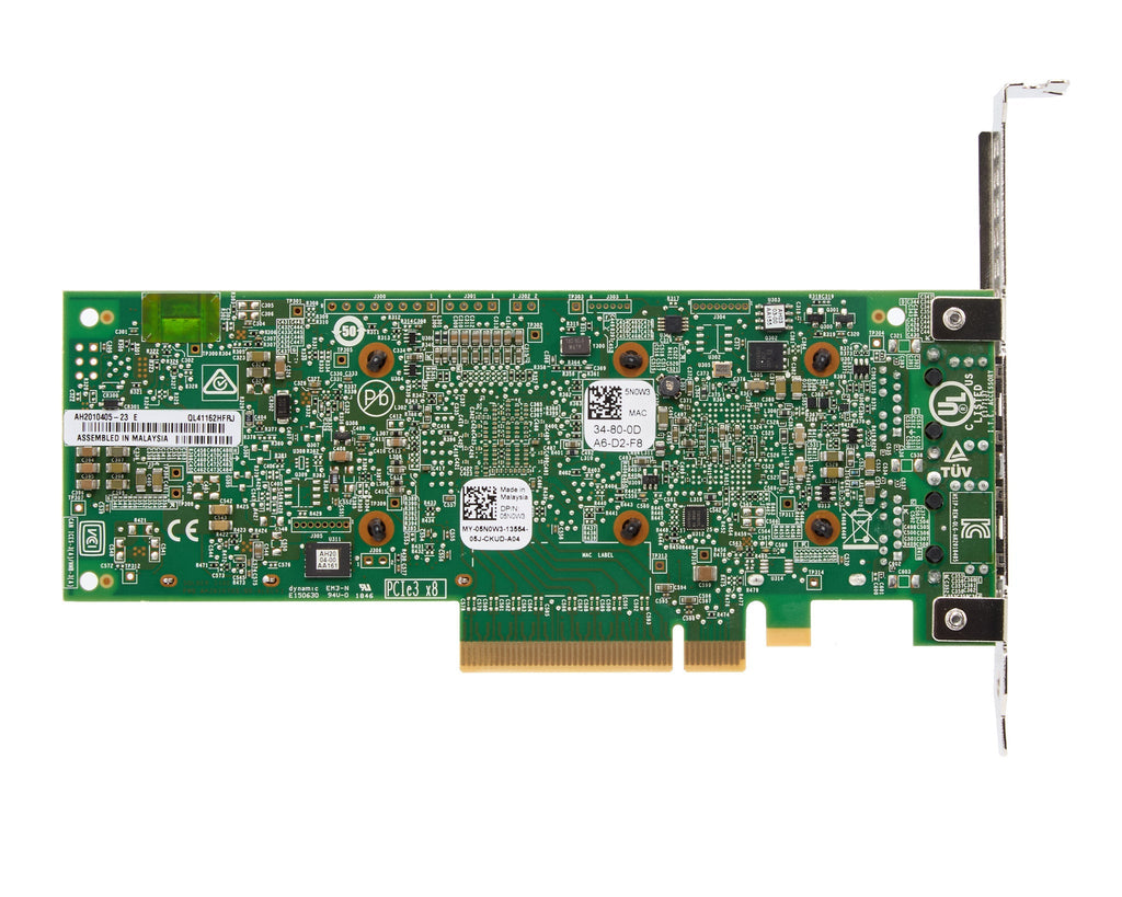 Dell QLogic QLE41162 FastLinQ Dual Port 10Gb RJ45 CNA Full Height
