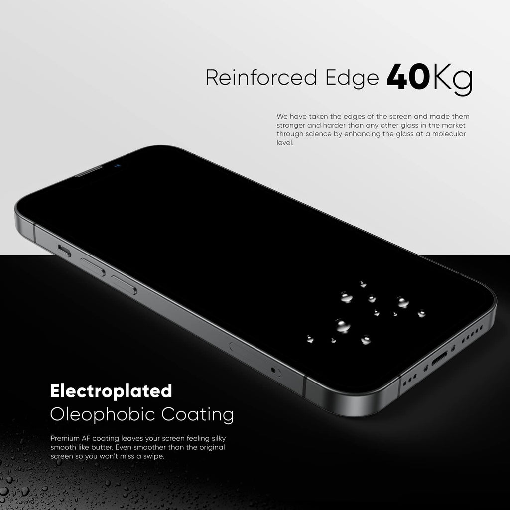 NanoArmour ONETIME MAX Privacy Infinity Edge – iPhone 15 Series