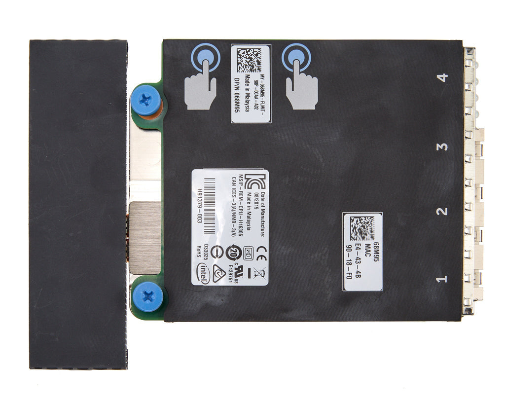 Dell Intel X710 Quad Port 10GB SFP+ rNDC