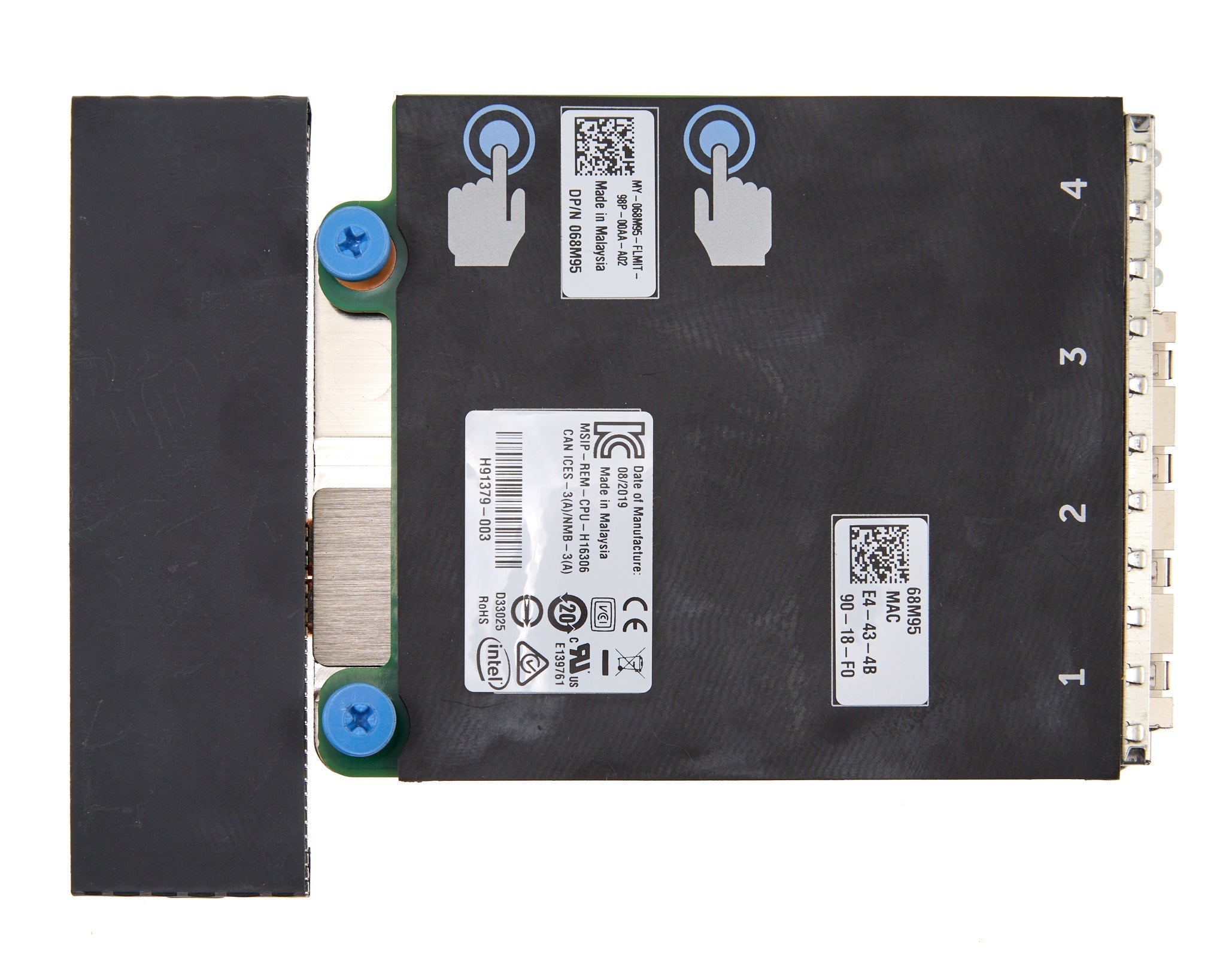 Dell Intel X710 Quad Port 10GB SFP+ rNDC