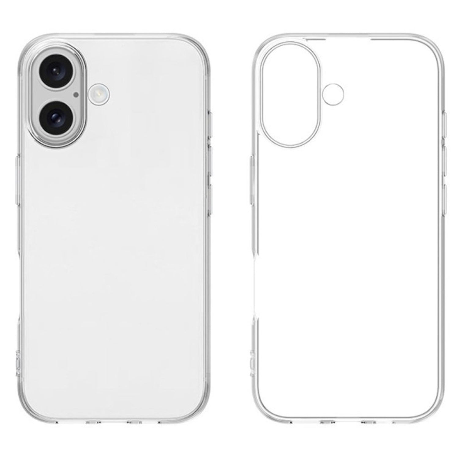Handyhülle für Apple iPhone 16 Transparent