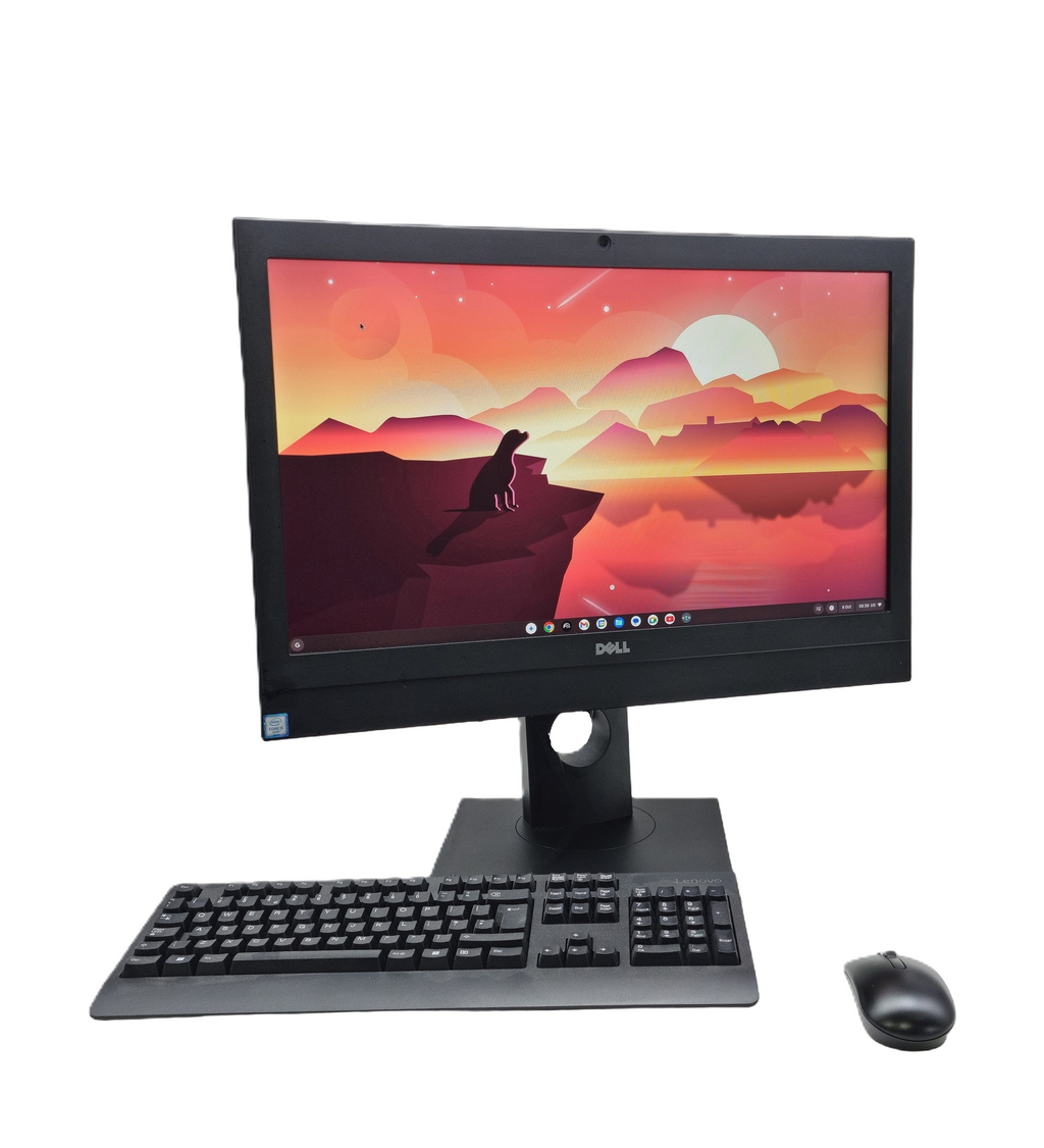 Dell OptiPlex 7450 AiO, 23" Touch, Core i5 7th Gen, 8GB RAM, 128GB SSD, ChromeOS