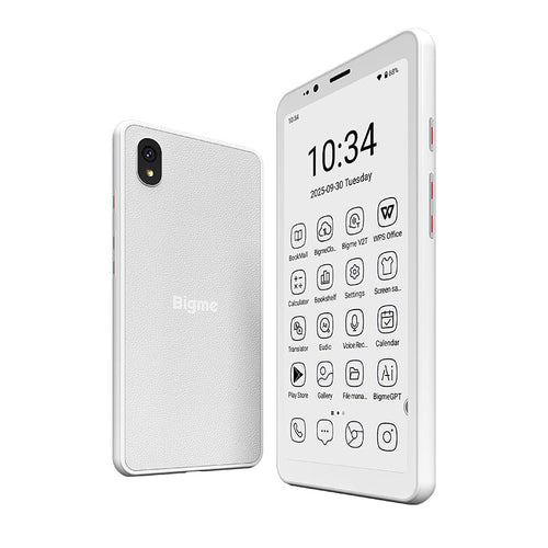 Black Friday Sale--Bigme  4G color ePaper smartphone Hibreak S with Android 14 OS