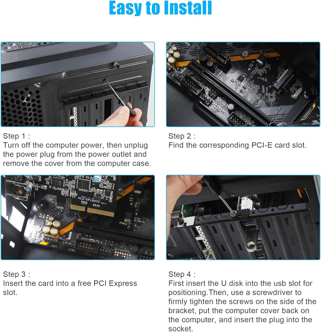 USB 3.0 7-Port Expansion Card