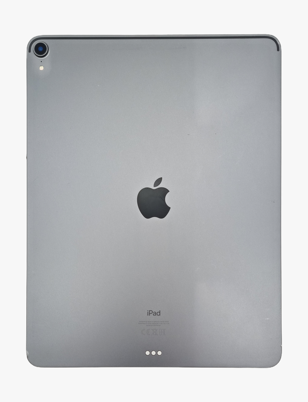Apple iPad Pro 12.9" 3rd Gen Tablet, 256GB, Wi-Fi, Space Grey, A1876