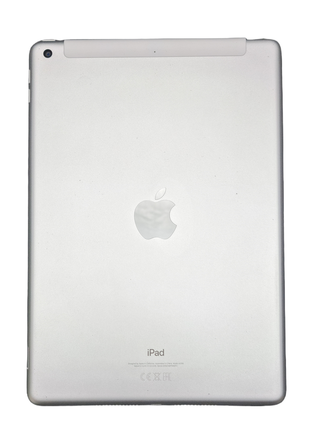 Apple iPad 7th Generation Tablet, 32GB, WiFi + GSM, Unlocked, Silver, A2198