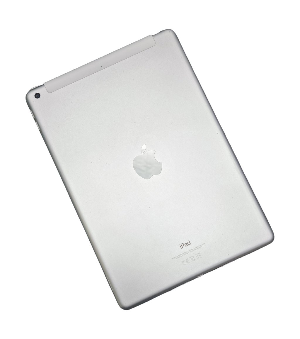 Apple iPad 7th Generation Tablet, 32GB, WiFi + GSM, Unlocked, Silver, A2198