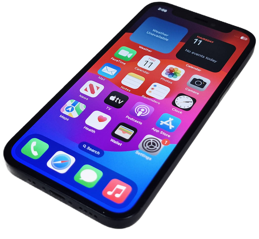 Apple Iphone 12 Smartphone, 128GB, Black, Network Unlocked, A2403