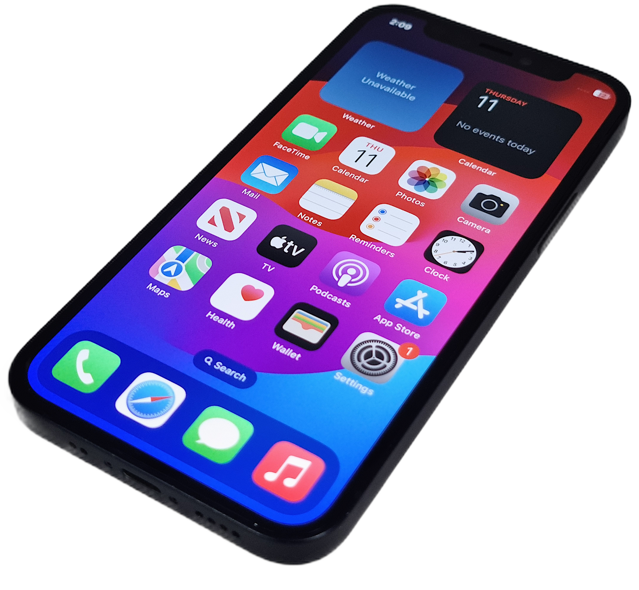 Apple Iphone 12 Smartphone, 128GB, Black, Network Unlocked, A2403