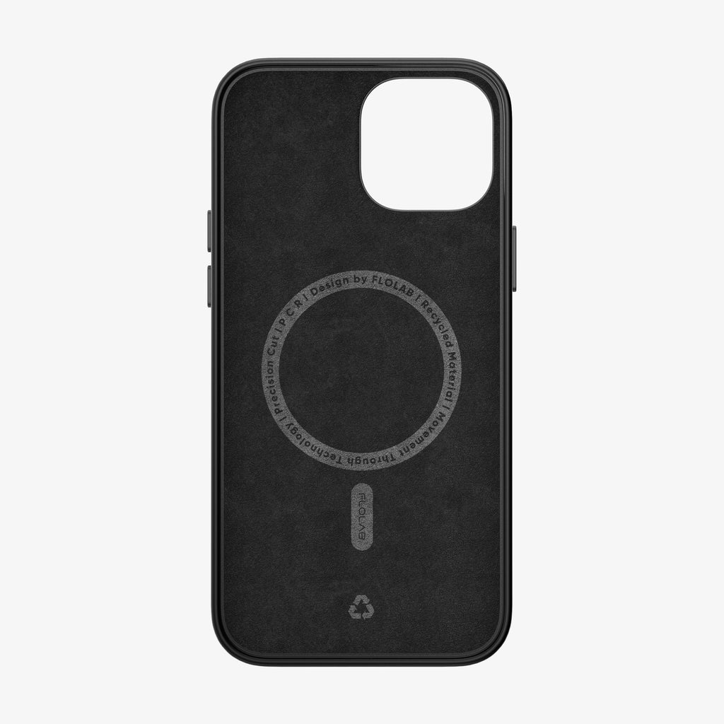 TerraTact NAPA Leather Case – iPhone 15 Series (Midnight Black)