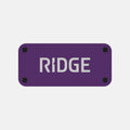 Ridge Logo Plate - Alaska Twilight