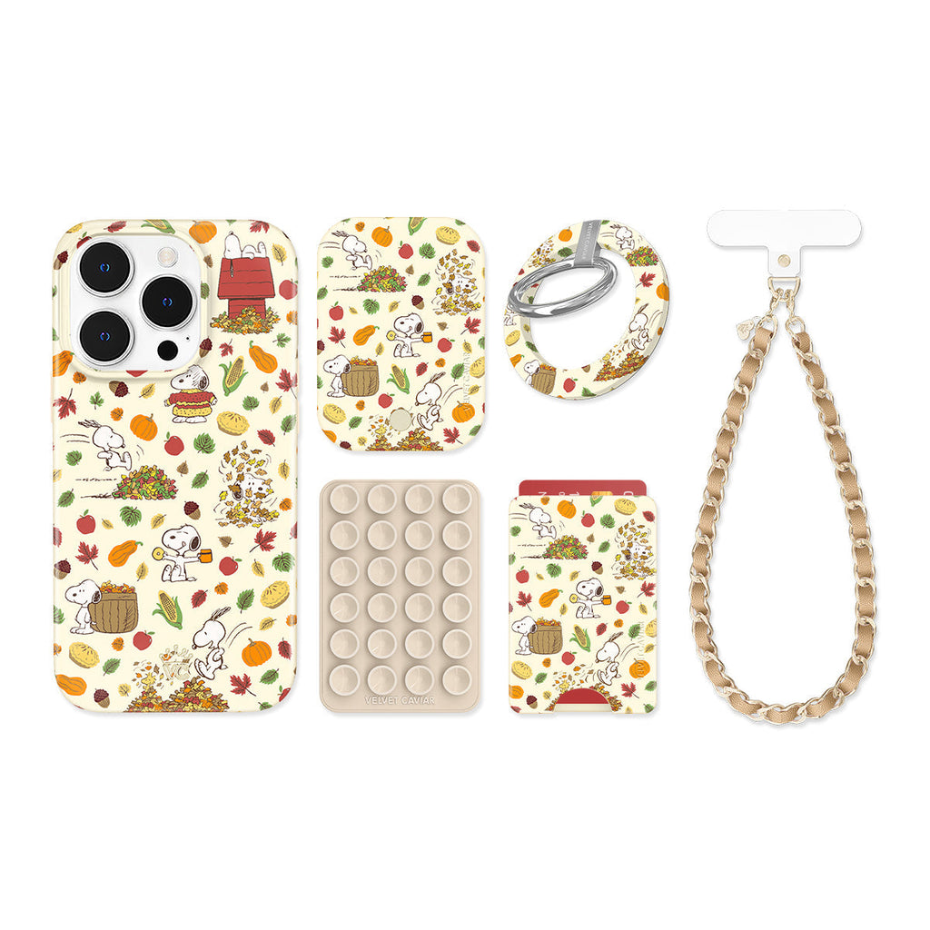 Snoopy Autumn Leaves iPhone Bundle Set