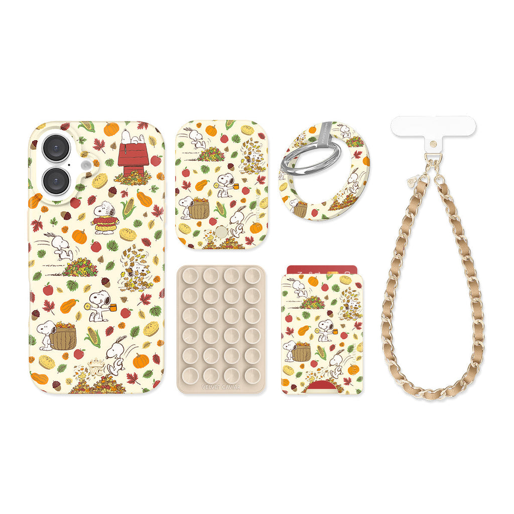 Snoopy Autumn Leaves iPhone Bundle Set