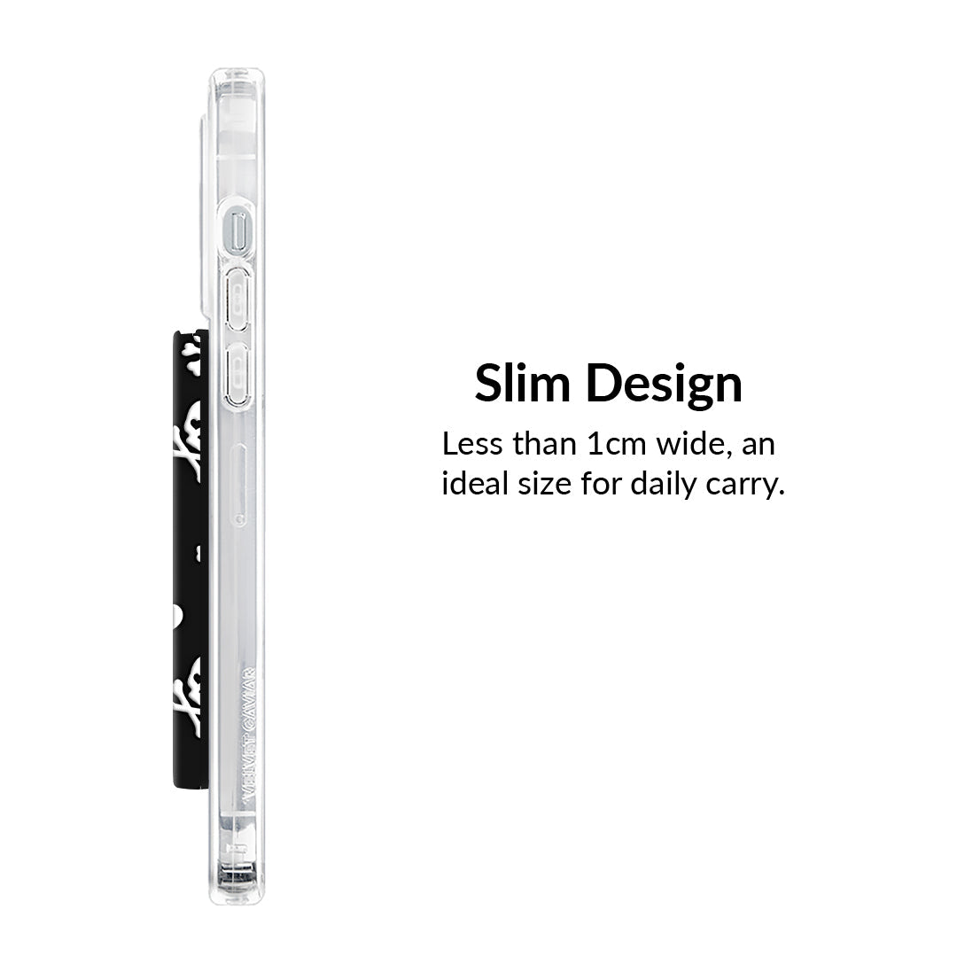 Chrome Skulls MagSafe Wallet