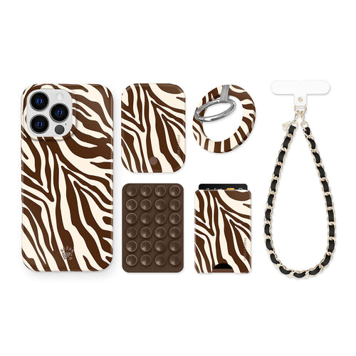 Coco Zebra iPhone Bundle Set