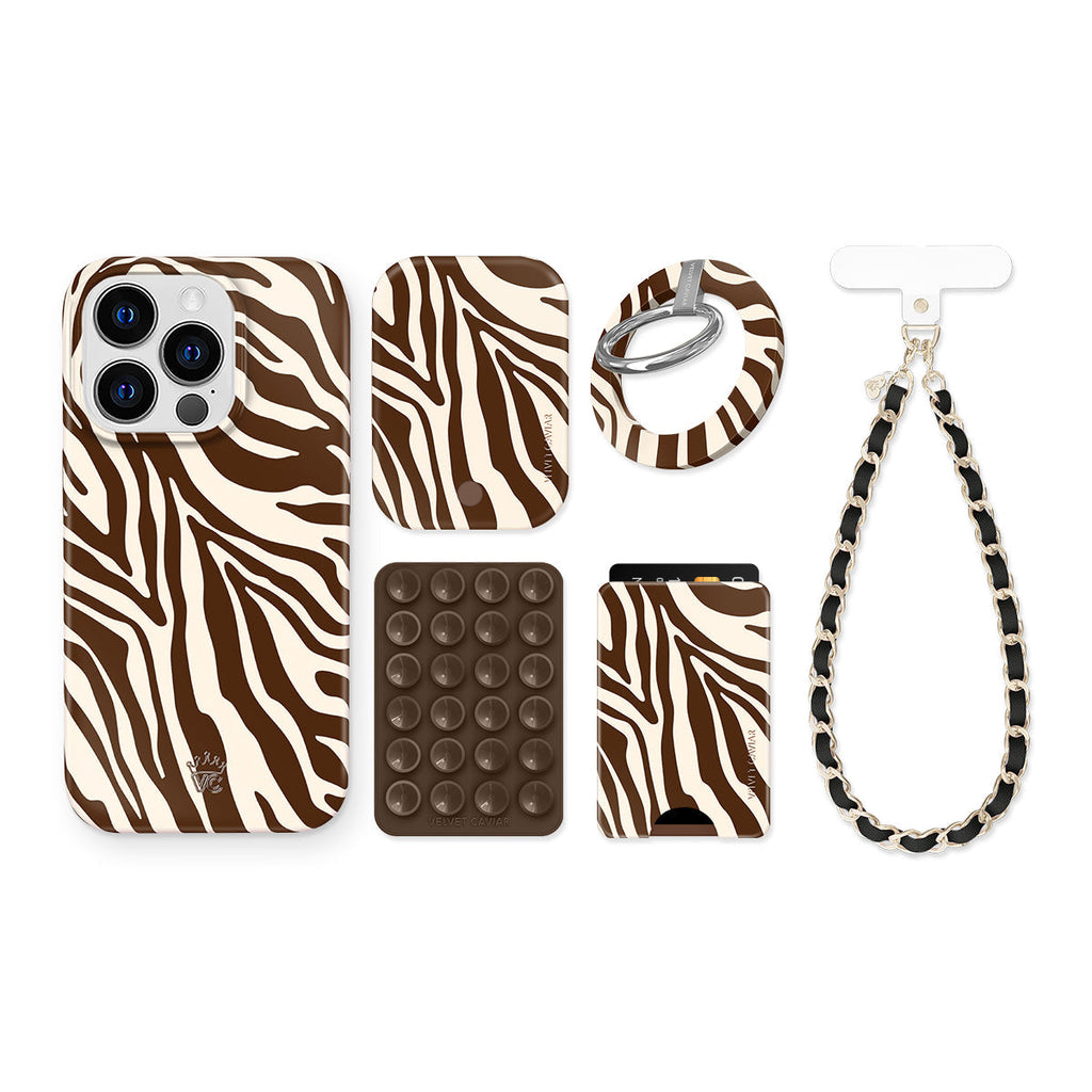 Coco Zebra iPhone Bundle Set