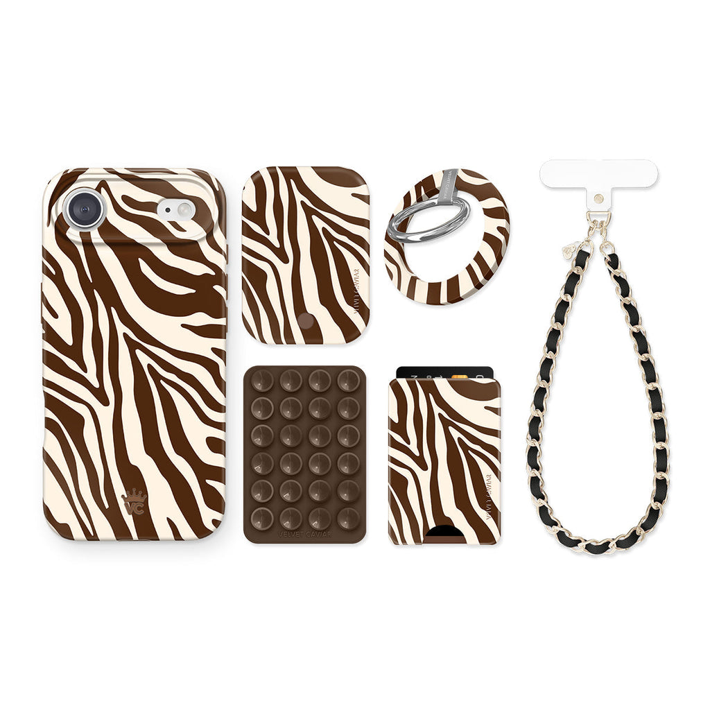 Coco Zebra iPhone Bundle Set